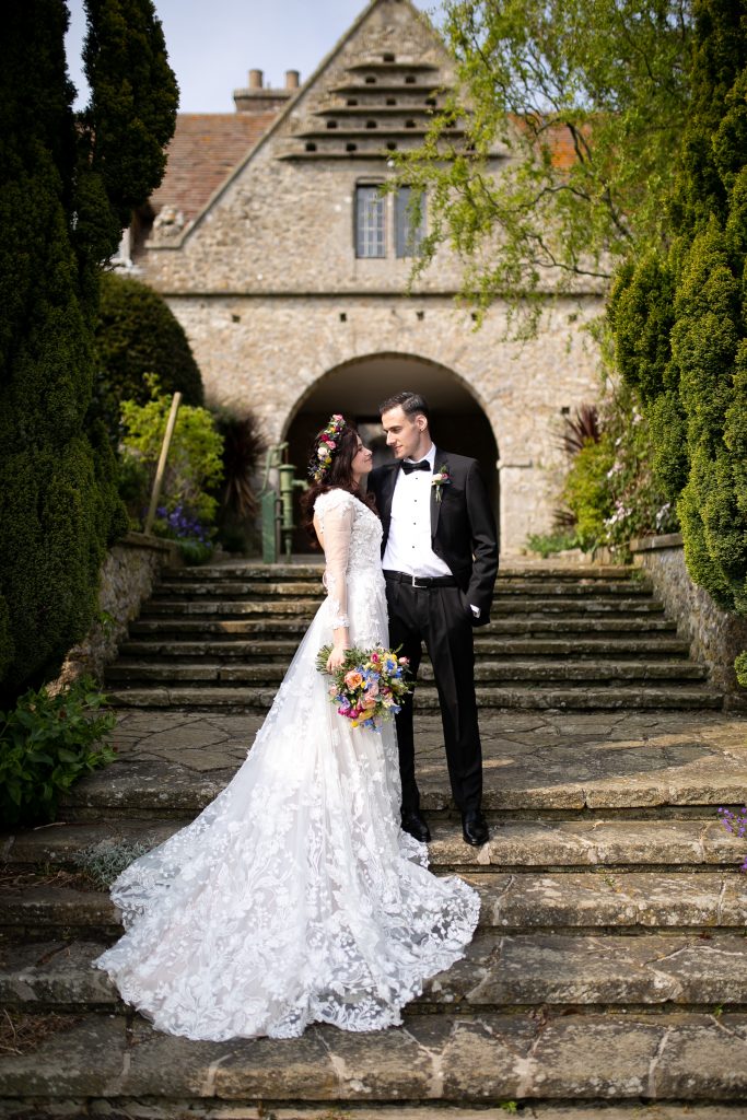 35 - Maddy + Ray, Lympne Castle Wedding - Florence Berry Photography-