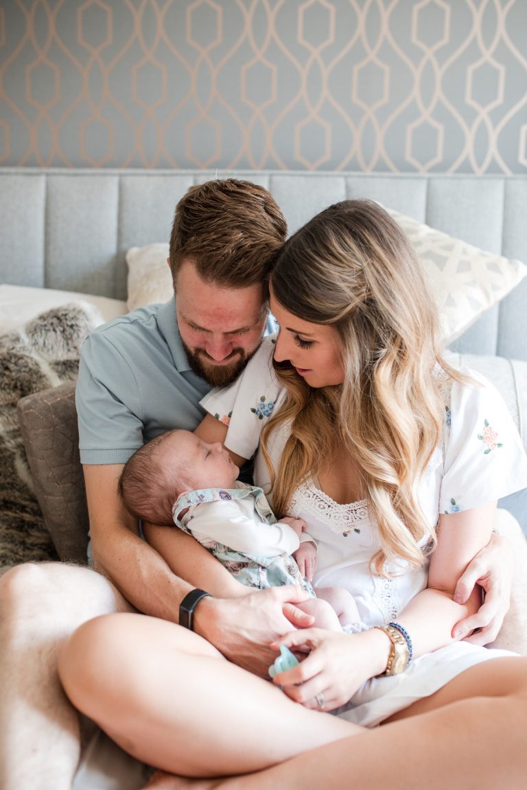 7 - Baby Luna, Lifestyle Newborn Photoshoot - Florence Berry Photography-