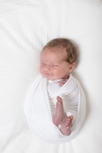 6 - Baby Freya, Kara + Ben Newborn Studio shoot - Florence Berry Photography